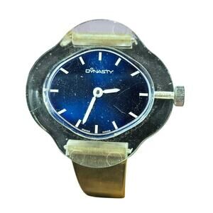 Vintage Dynasty Blue Dial/Clear & Transparent Bracelet Mechanical Watch [J30]